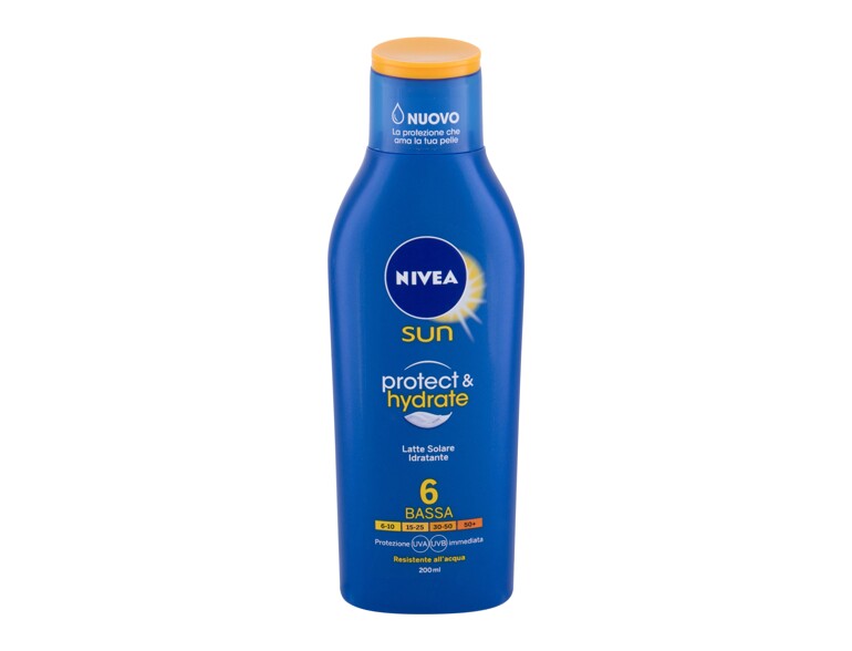 Sonnenschutz Nivea Sun Protect & Hydrate Sun Lotion SPF6 200 ml