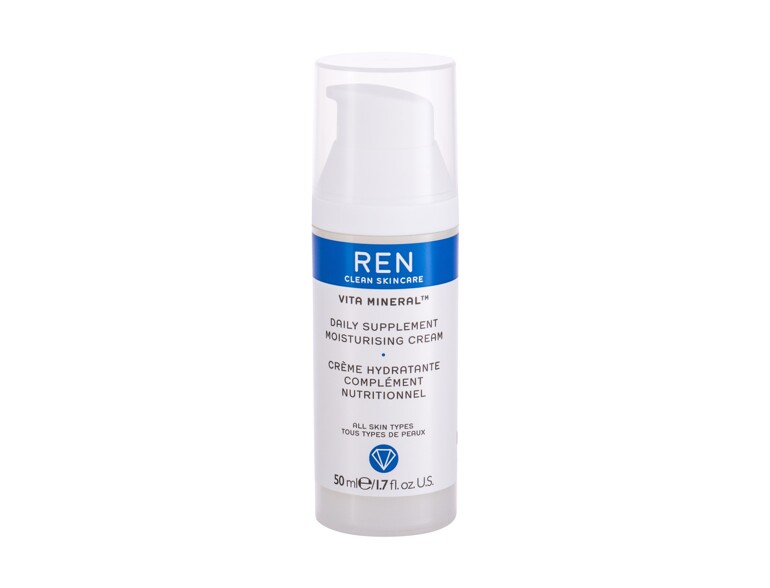 Crema giorno per il viso REN Clean Skincare Vita Mineral Daily Supplement Moisturising 50 ml Tester
