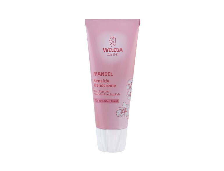 Crème mains Weleda Almond Sensitive 50 ml boîte endommagée