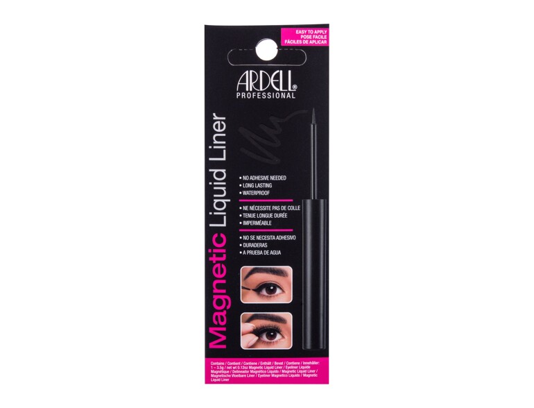 Eyeliner Ardell Magnetic Liquid Liner 3,5 g Black Beschädigte Schachtel