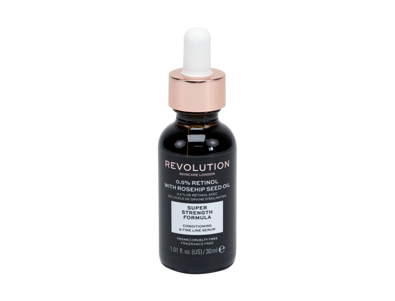 Gesichtsserum Revolution Skincare Skincare 0,5% Retinol with Rosehip Seed Oil 30 ml ohne Schachtel