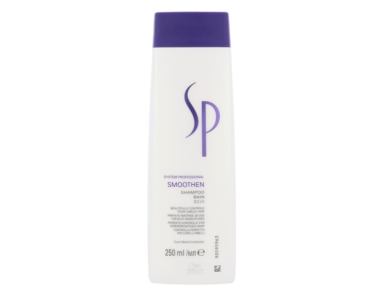 Shampooing Wella Professionals SP Smoothen 250 ml flacon endommagé