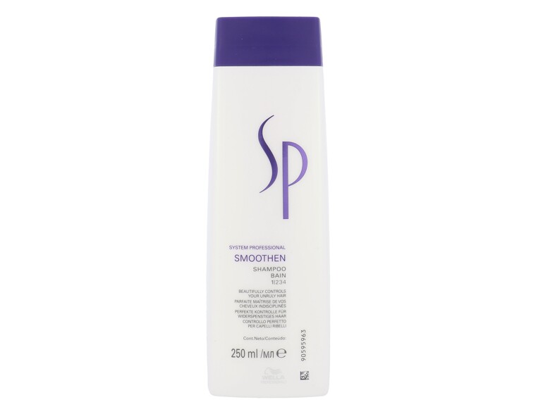 Shampoo Wella Professionals SP Smoothen 250 ml flacone danneggiato