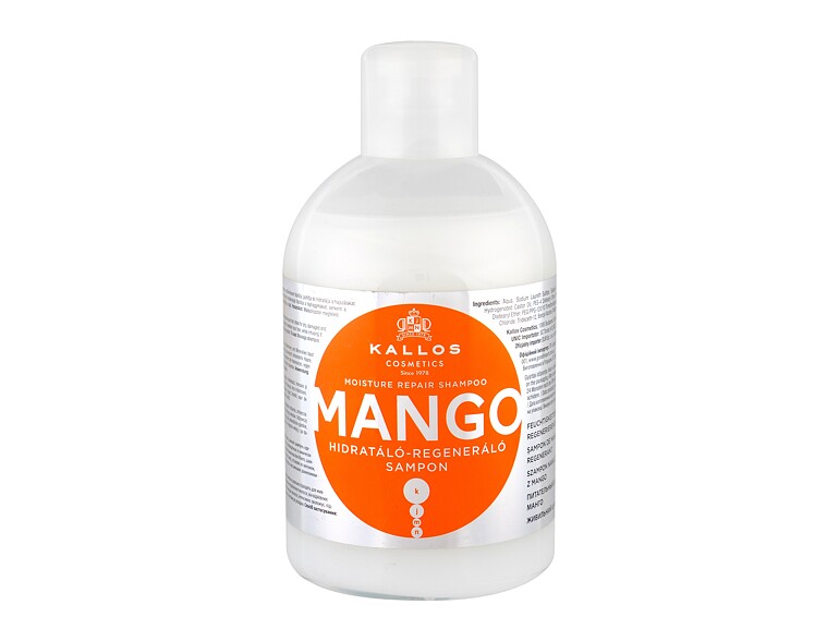 Shampoo Kallos Cosmetics Mango 1000 ml Beschädigtes Flakon