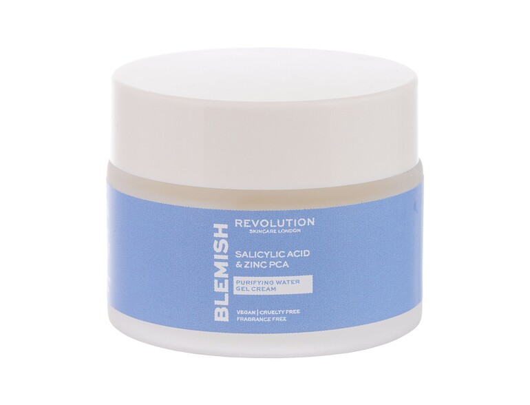 Gel per il viso Revolution Skincare Blemish Salicylic Acid & Zinc PCA Purifying Gel Cream Purifying 