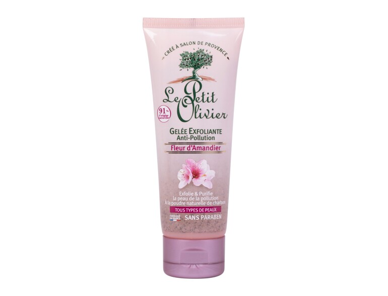 Gommage Le Petit Olivier Almond Blossom Anti-Pollution Exfoliating Gel 75 ml