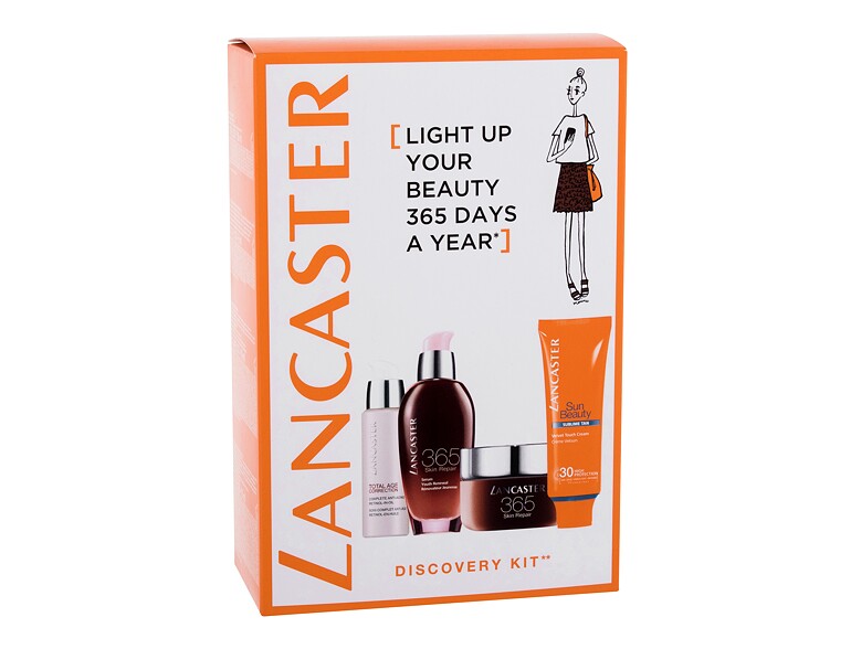 Crème de jour Lancaster 365 Discovery Kit 15 ml Sets