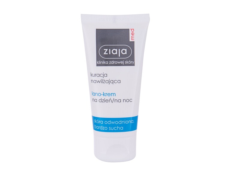 Tagescreme Ziaja Med Hydrating Treatment Day And Night Lanolin 50 ml Beschädigte Schachtel