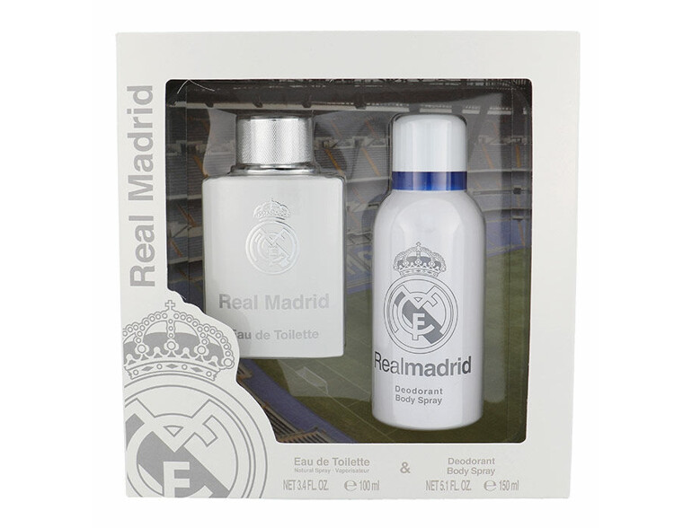 Eau de toilette EP Line Real Madrid 100 ml boîte endommagée Sets