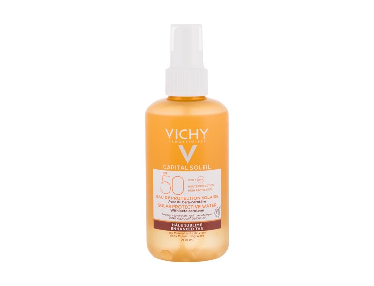 Sonnenschutz Vichy Capital Soleil Solar Protective Water Enhanced Tan SPF50 200 ml