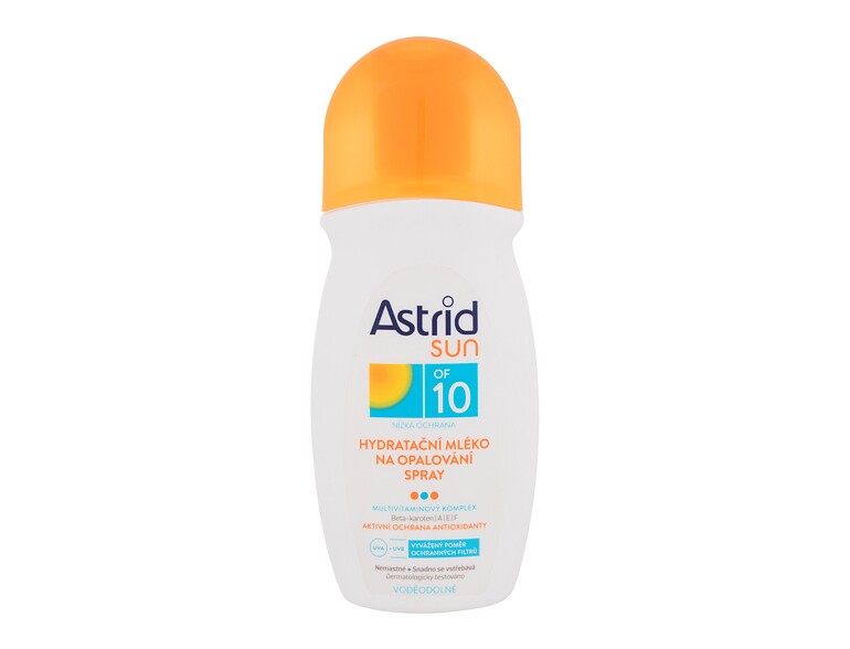 Sonnenschutz Astrid Sun Moisturizing Suncare Spray SPF10 200 ml