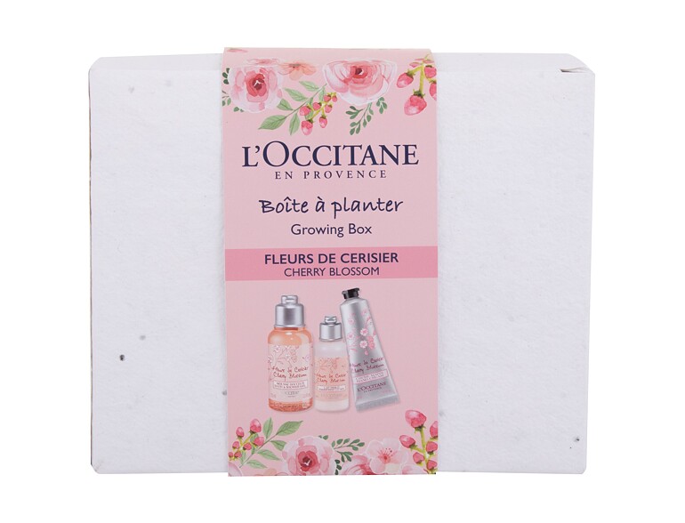 Doccia gel L´Occitane Cherry Blossom Growing Box 75 ml Sets