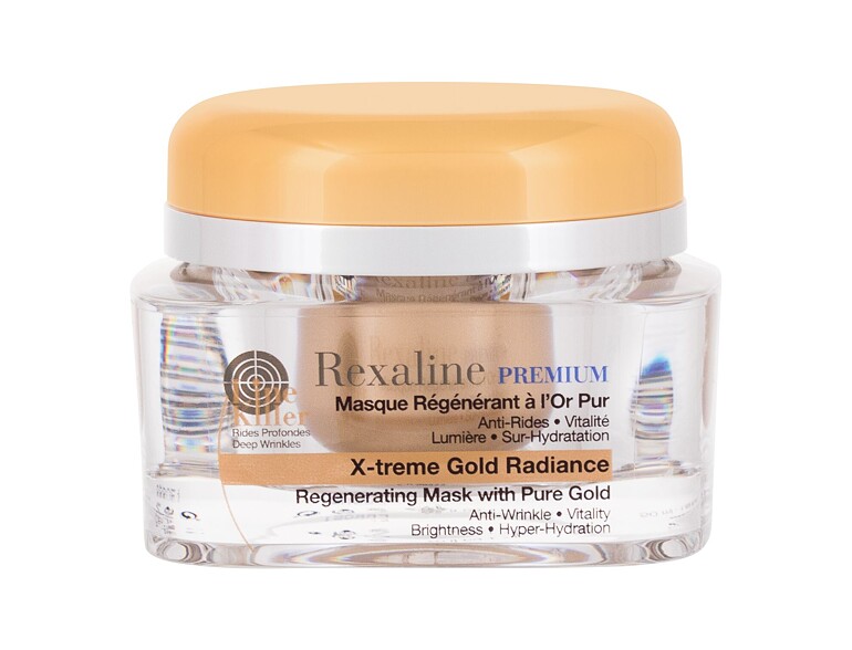 Masque visage Rexaline Premium Line Killer X-treme Gold Radiance 50 ml
