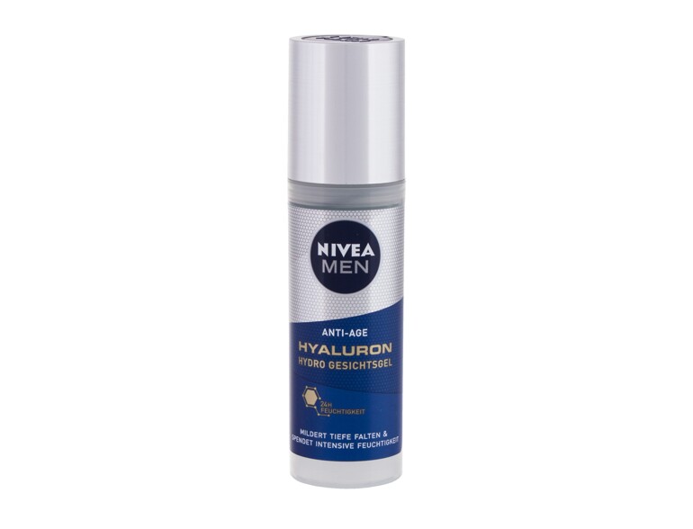 Gesichtsgel Nivea Men Hyaluron Hydro 50 ml Beschädigte Schachtel