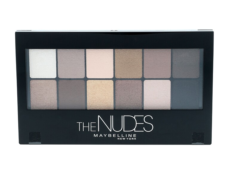 Lidschatten Maybelline The Nudes Eyeshadow Palette 9,6 g Beschädigte Schachtel