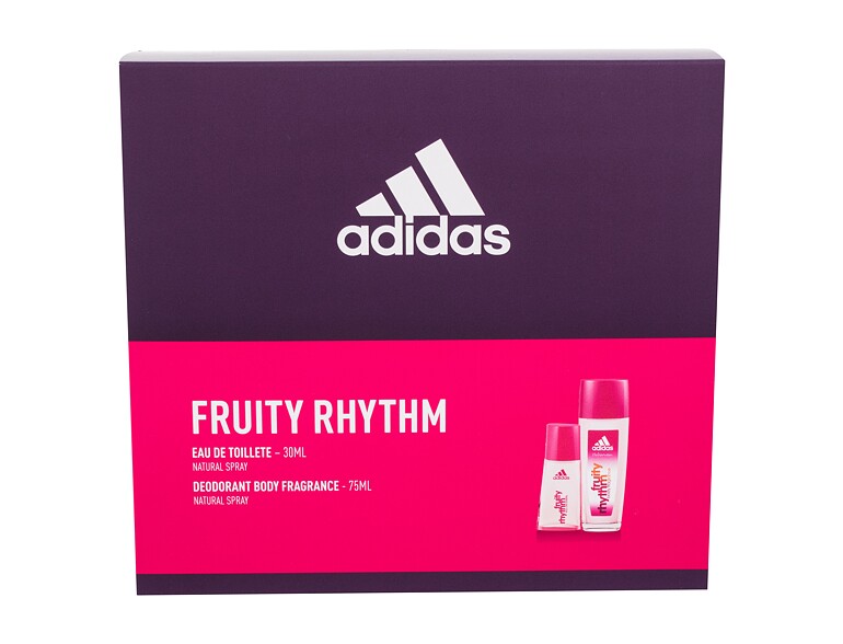 Eau de Toilette Adidas Fruity Rhythm For Women 30 ml Beschädigte Schachtel Sets