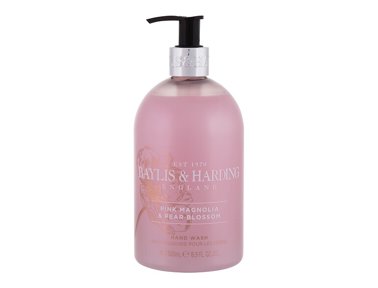 Savon liquide Baylis & Harding Pink Magnolia & Pear Blossom 500 ml emballage endommagé