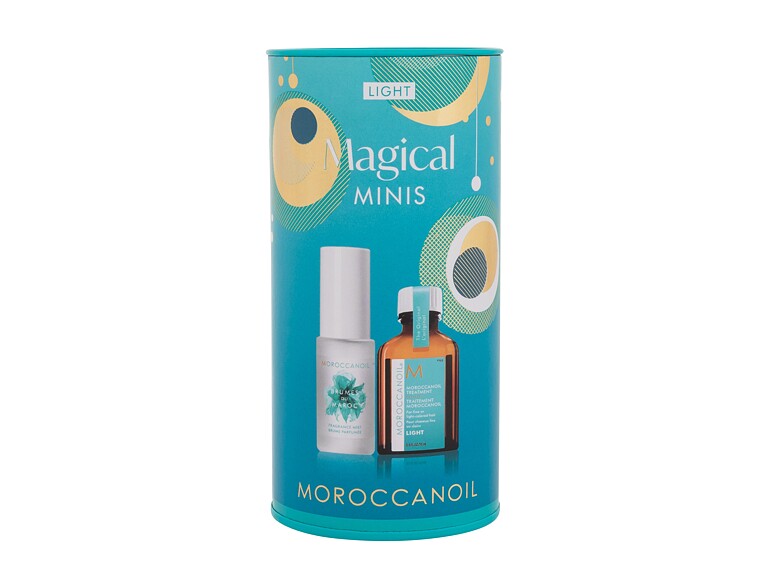 Olio per capelli Moroccanoil Magical Minis Light 15 ml Sets