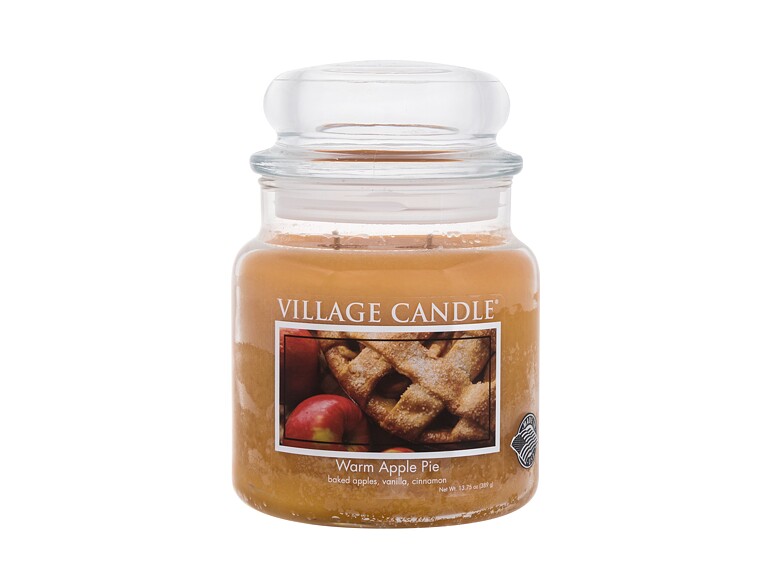 Candela profumata Village Candle Warm Apple Pie 389 g