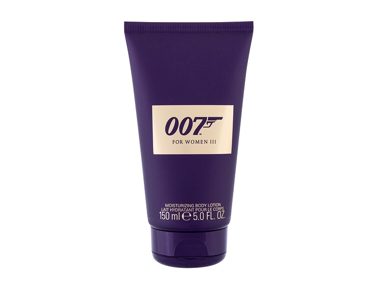 Latte corpo James Bond 007 James Bond 007 For Women III 150 ml scatola danneggiata