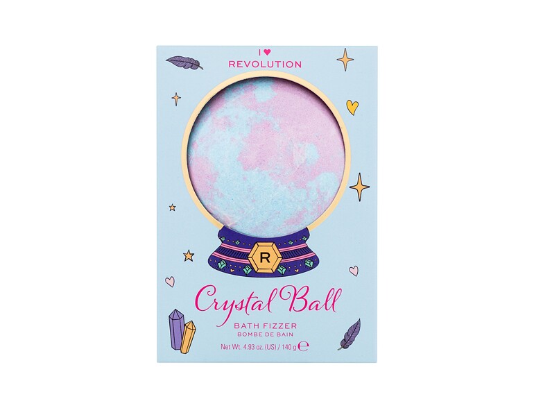 Badebombe I Heart Revolution Crystal Ball Bath Fizzer 140 g