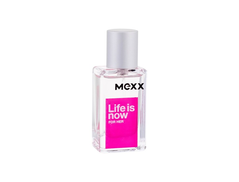 Eau de toilette Mexx Life Is Now For Her 15 ml boîte endommagée
