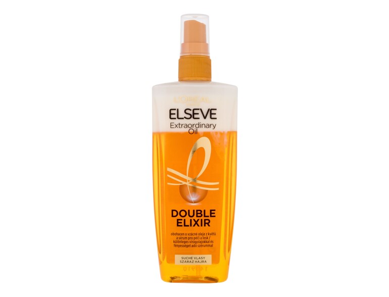 Pflege ohne Ausspülen L'Oréal Paris Elseve Extraordinary Oil Double Elixir 200 ml Beschädigtes Flakon