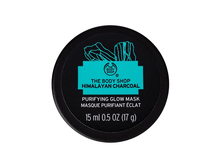 Maschera per il viso The Body Shop Himalayan Charcoal Purifying Glow 15 ml