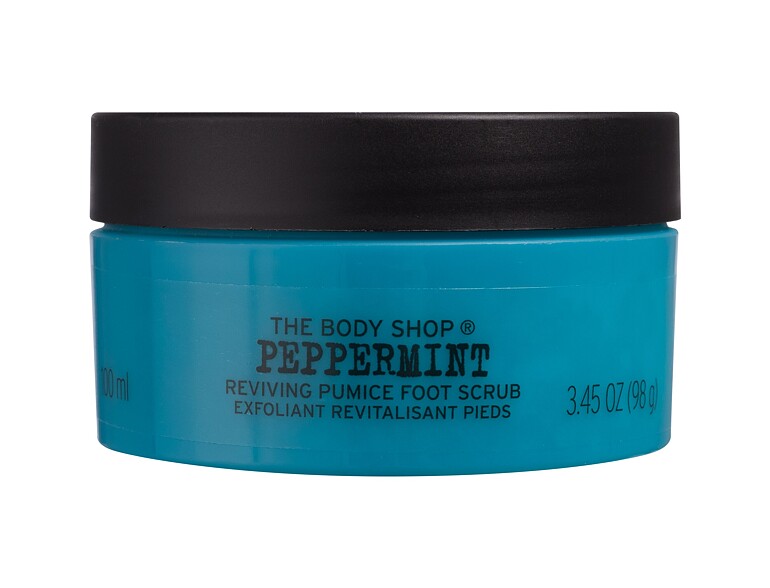 Peeling per il corpo The Body Shop Peppermint Reviving Pumice Foot Scrub 100 ml
