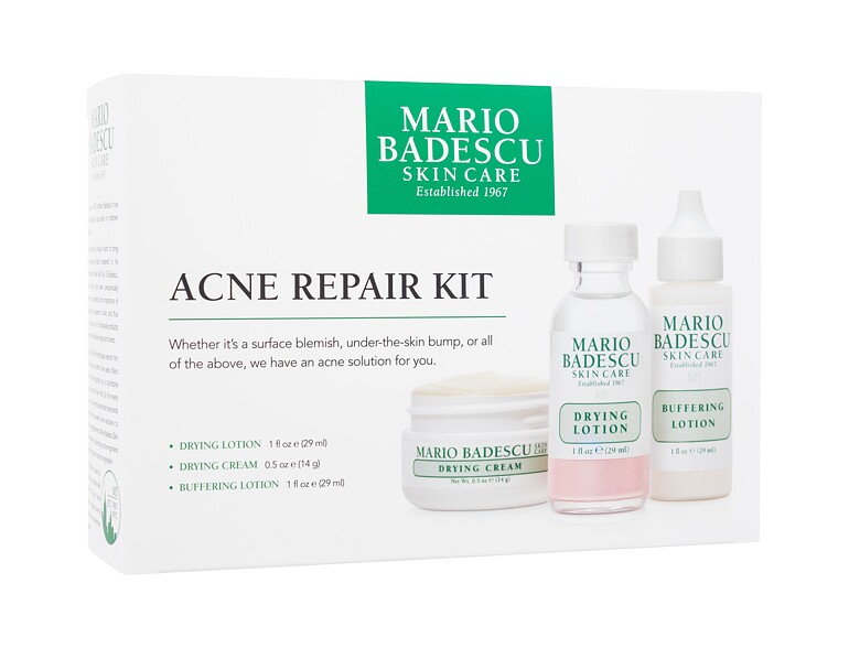 Cura per la pelle problematica Mario Badescu Acne Repair Kit 14 g scatola danneggiata Sets