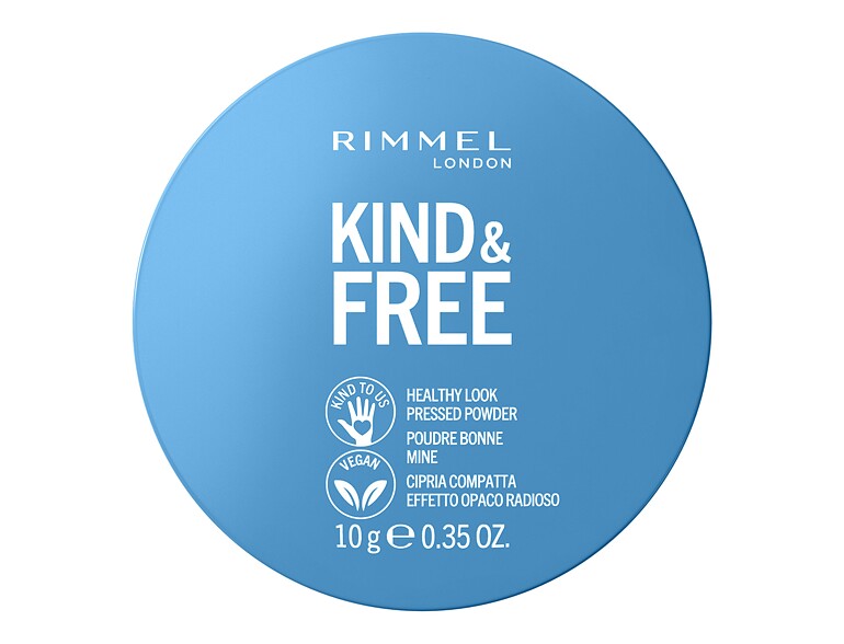 Cipria Rimmel London Kind & Free Healthy Look Pressed Powder 10 g 01 Translucent