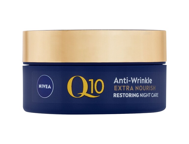 Crème de nuit Nivea Q10 Power Anti-Wrinkle Extra Nourish 50 ml