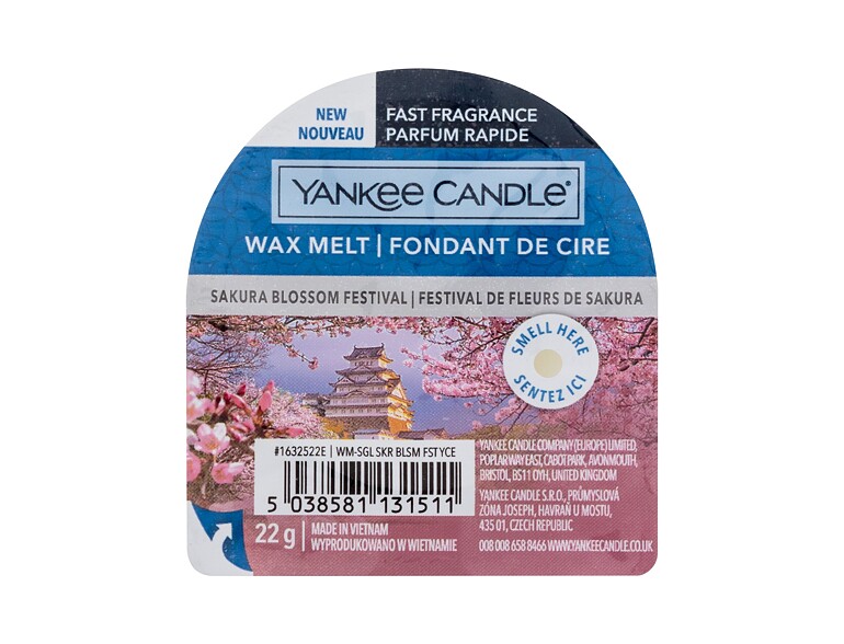 Duftwachs Yankee Candle Sakura Blossom Festival 22 g