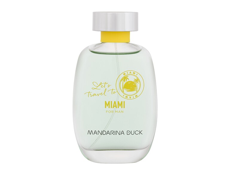 Eau de toilette Mandarina Duck Let´s Travel To Miami 100 ml boîte endommagée