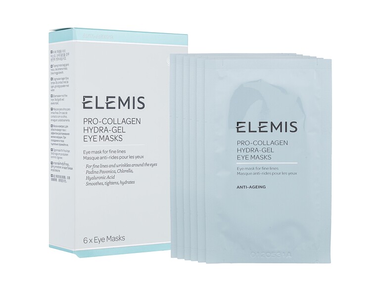 Augenmaske Elemis Pro-Collagen Anti-Ageing Hydra-Gel Eye Masks 6 St. Beschädigte Schachtel