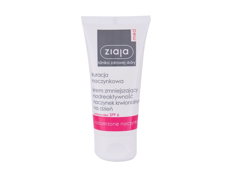 Tagescreme Ziaja Med Capillary Treatment SPF6 50 ml Beschädigte Schachtel