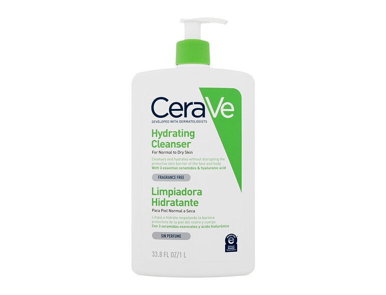 Emulsione detergente CeraVe Facial Cleansers Hydrating 1000 ml