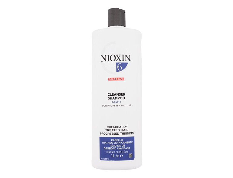Shampoo Nioxin System 6 Color Safe Cleanser Shampoo 1000 ml