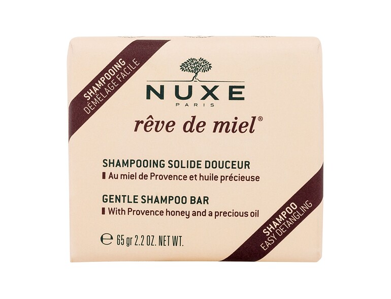 Shampoo NUXE Rêve de Miel Gentle Shampoo Bar 65 g