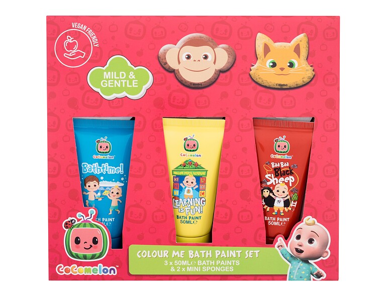 Badzubehör & -textilien Cocomelon Colour Me Bath Paint Set 50 ml Sets