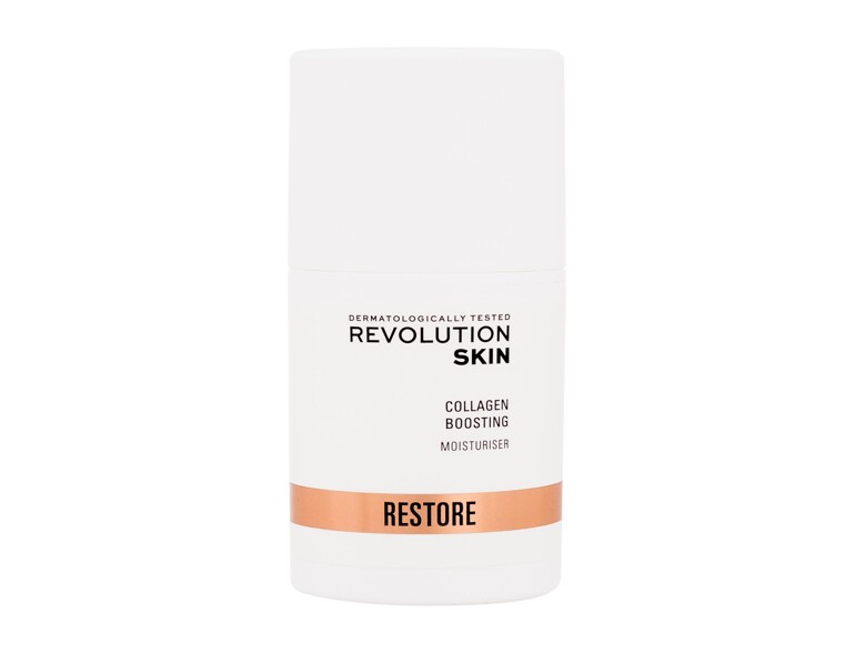 Crème de jour Revolution Skincare Restore Collagen Boosting Moisturiser 50 ml