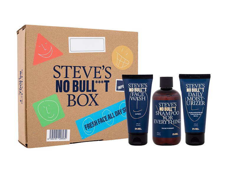 Shampoo Steve´s No Bull***t Fresh Face All Day Set 250 ml Sets