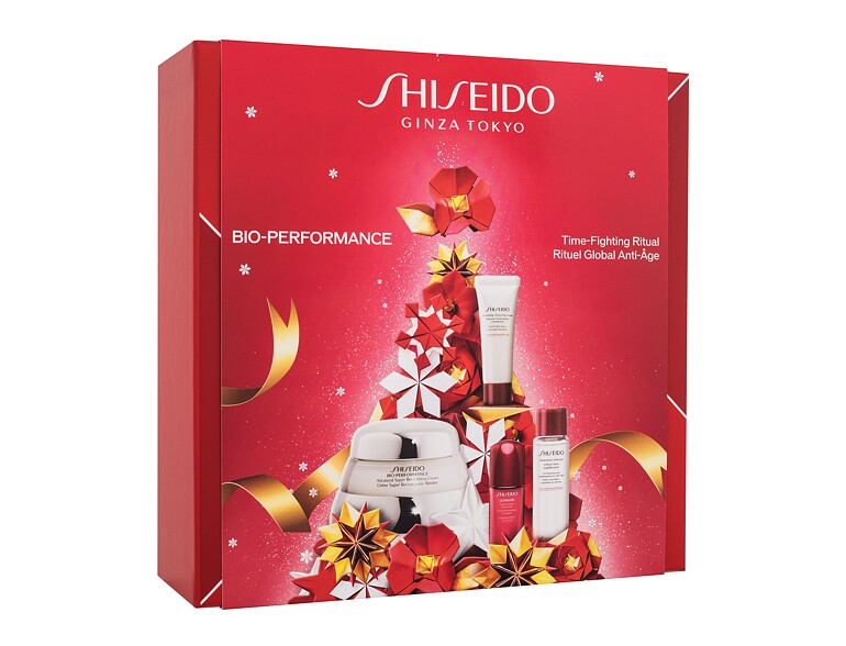 Crema giorno per il viso Shiseido Bio-Performance Time-Fighting Ritual 50 ml Sets