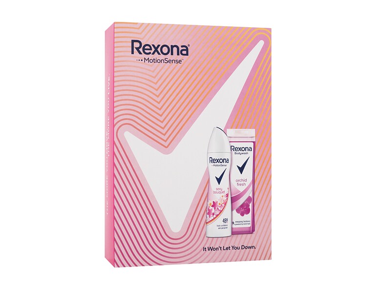 Duschgel Rexona MotionSense 250 ml Beschädigte Schachtel Sets