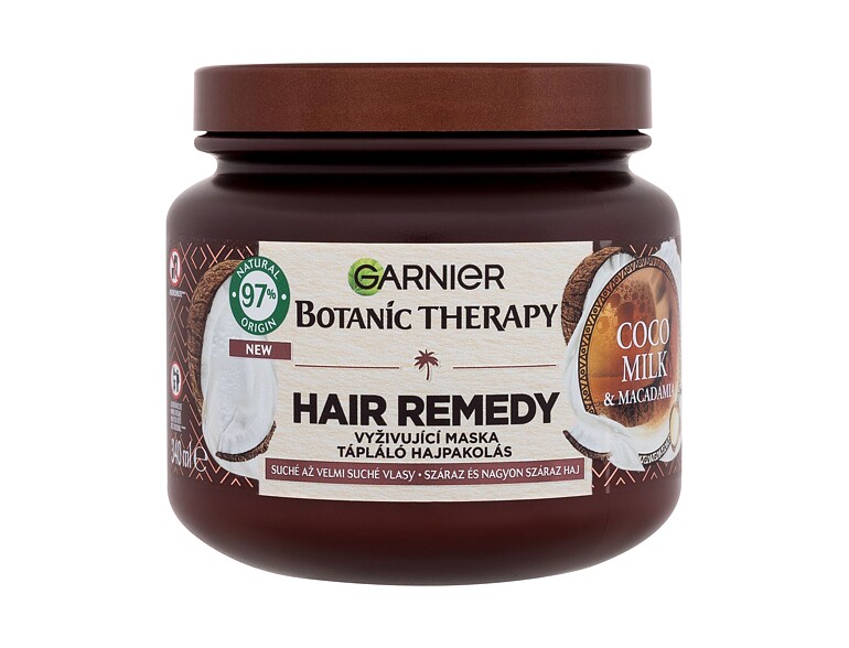 Maschera per capelli Garnier Botanic Therapy Cocoa Milk & Macadamia Hair Remedy 340 ml