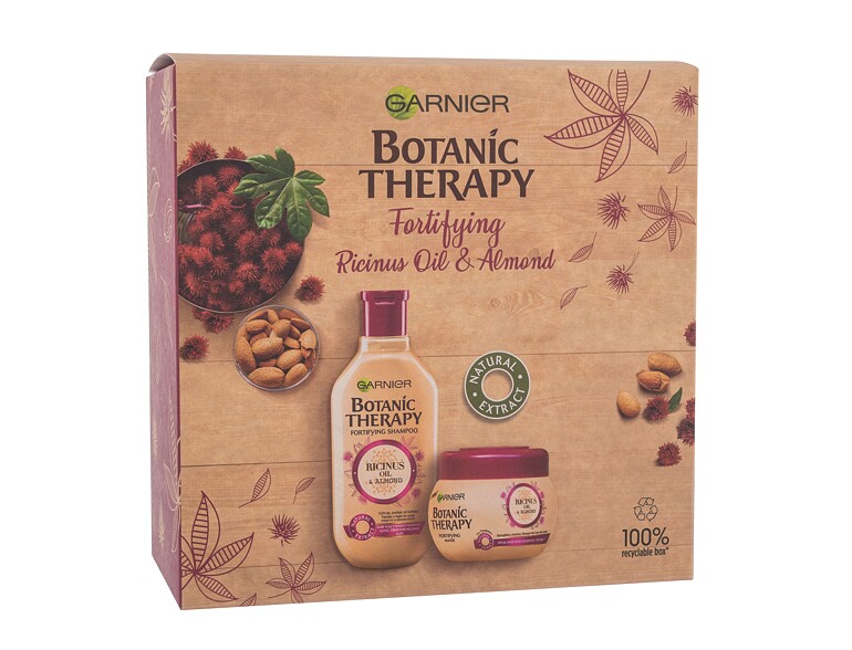 Shampoo Garnier Botanic Therapy Ricinus Oil & Almond 250 ml Beschädigte Schachtel Sets
