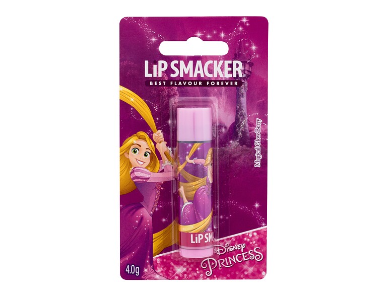 Balsamo per le labbra Lip Smacker Disney Princess Rapunzel Magical Glow Berry 4 g