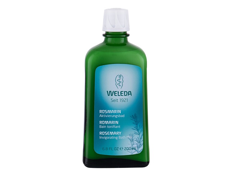 Bain moussant Weleda Rosemary Bath Milk Invigorating 200 ml boîte endommagée