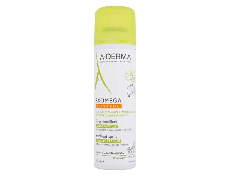 Gesichtswasser und Spray A-Derma Exomega Control Emollient Spray 200 ml