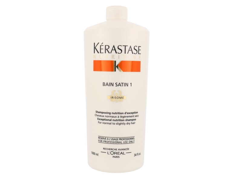 Shampoo Kérastase Nutritive Bain Satin 1 Irisome 1000 ml Beschädigtes Flakon